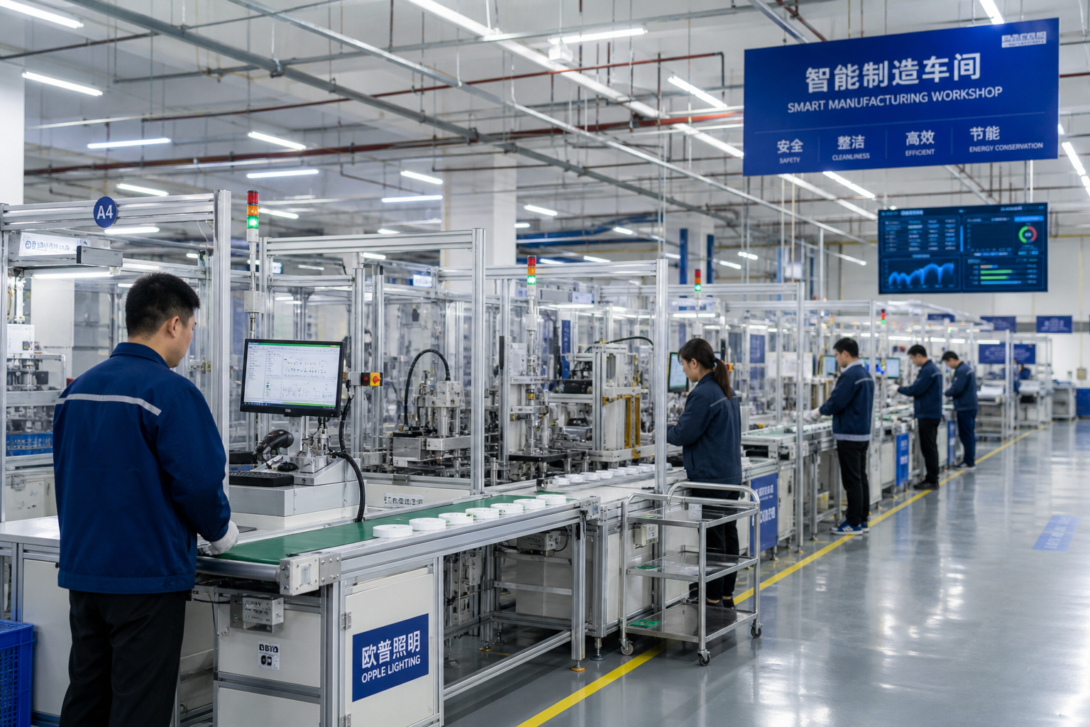 ColorLights factory interior