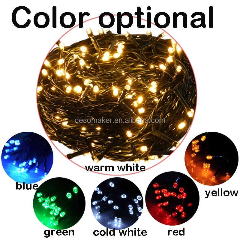 IP44 3AA Green Battery Box LED String Light