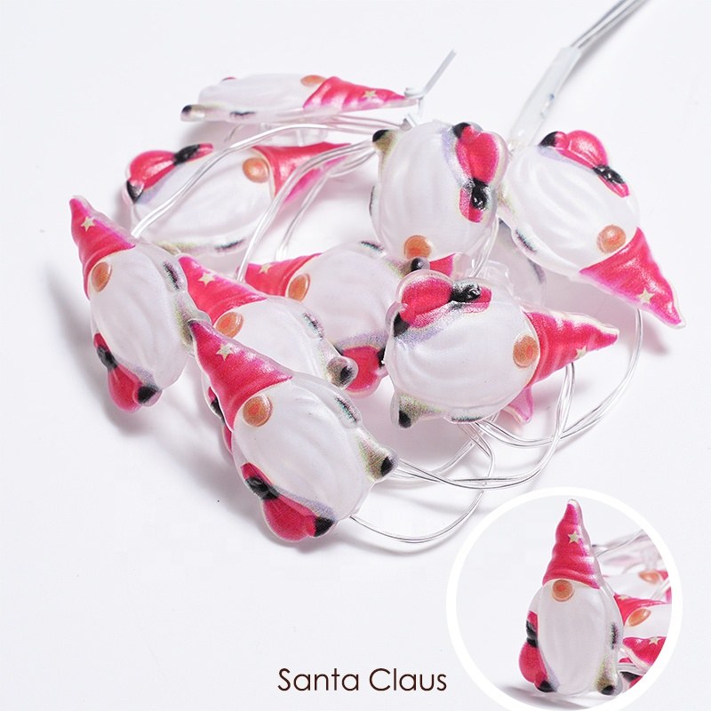 PVC coated wire light-Santa Claus