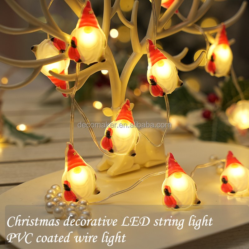 PVC coated wire light-Santa Claus
