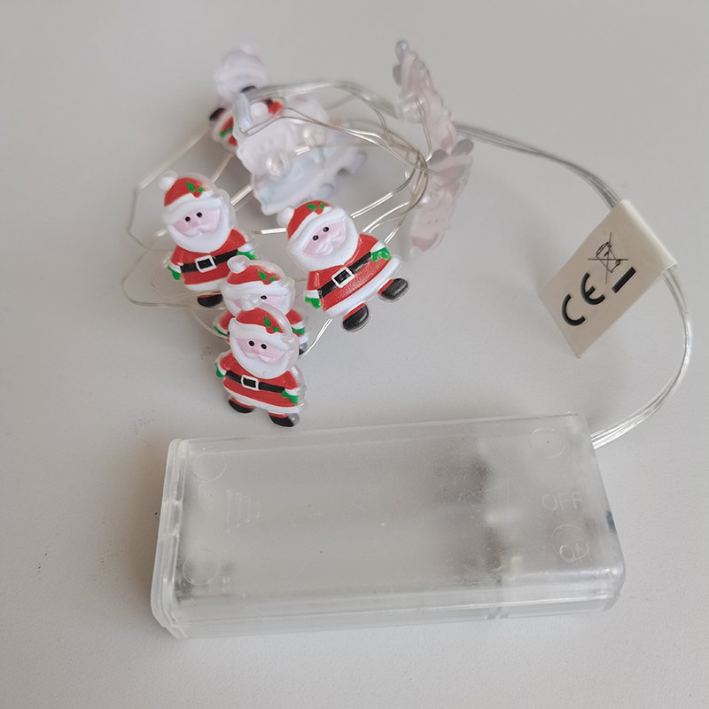 Copper wire light-Santa Claus