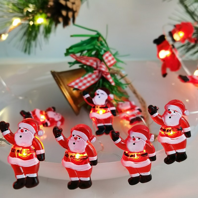 HQ016(DM24049) Copper wire light-Santa Claus