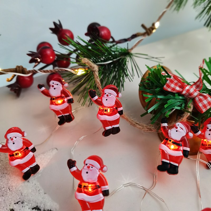 HQ016(DM24049) Copper wire light-Santa Claus