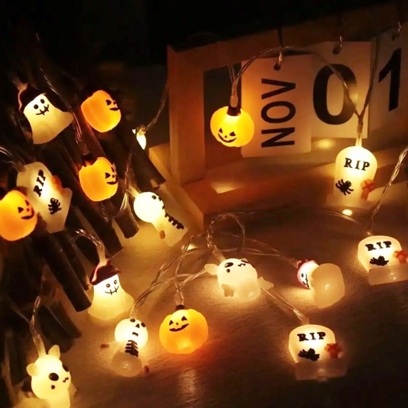 Halloween lights-Gravestone