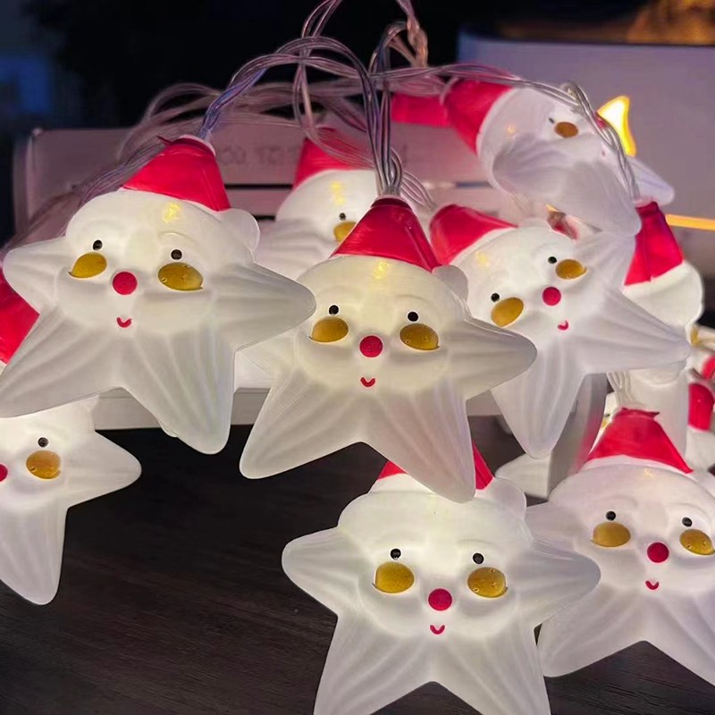 LED string light-Santa Claus star