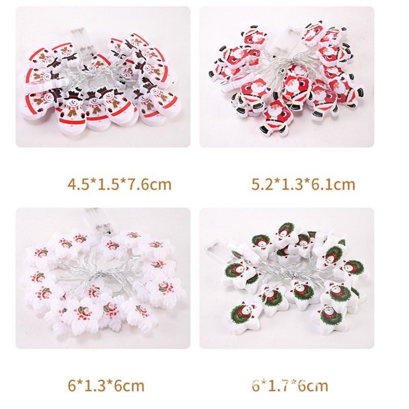 LED string light-Santa Claus star