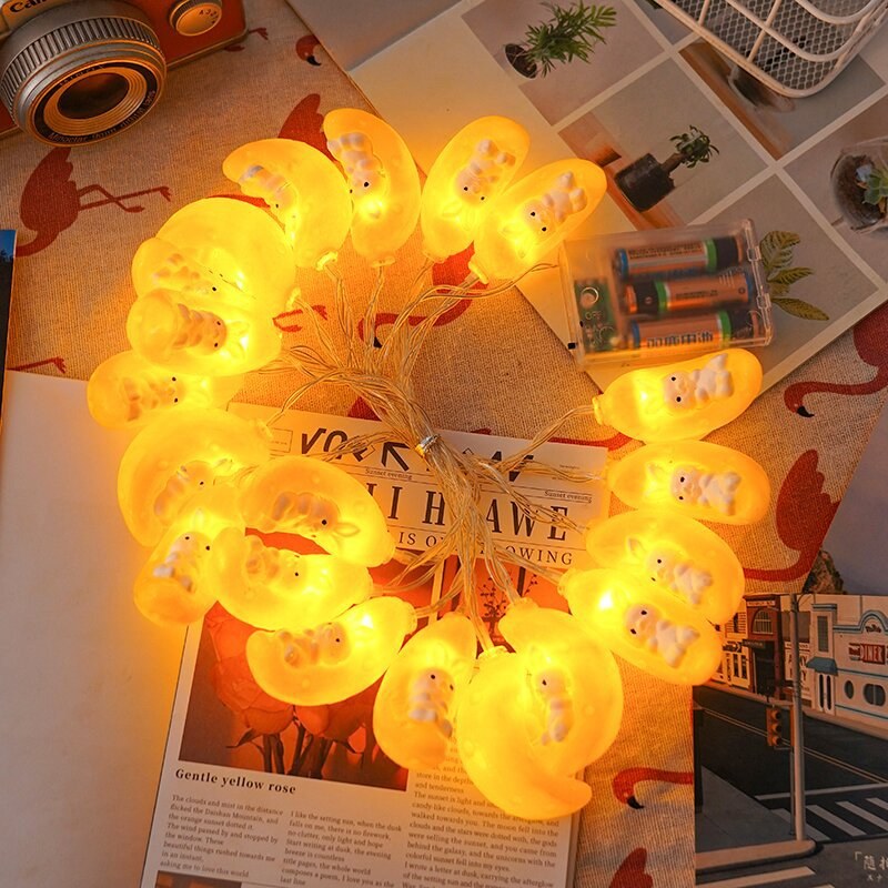LED string light-moon