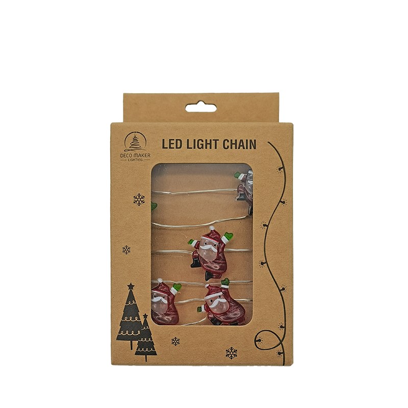 Copper wire light-Santa Claus