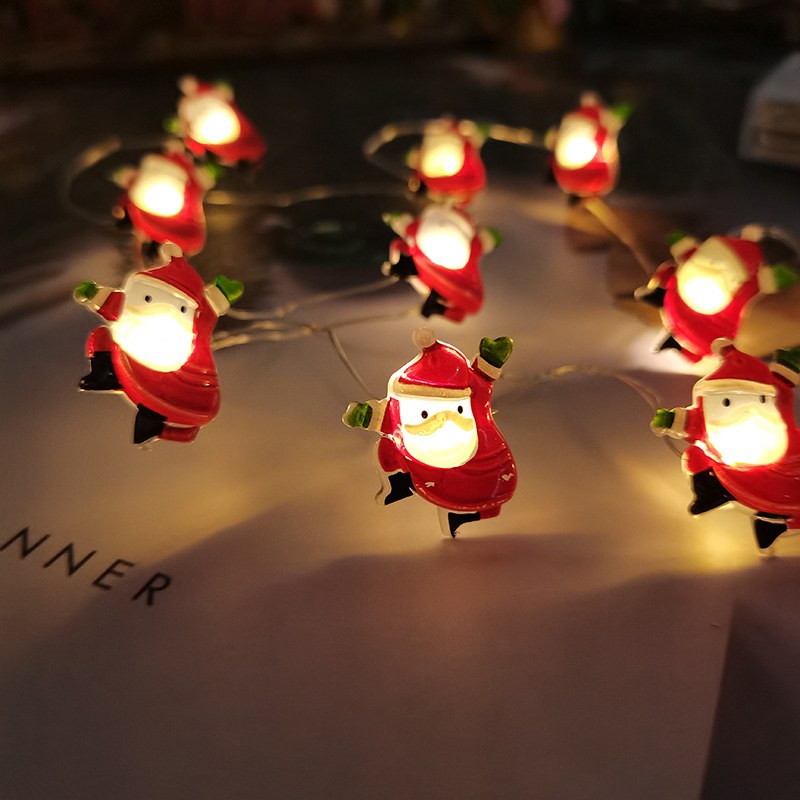 Copper wire light-Santa Claus