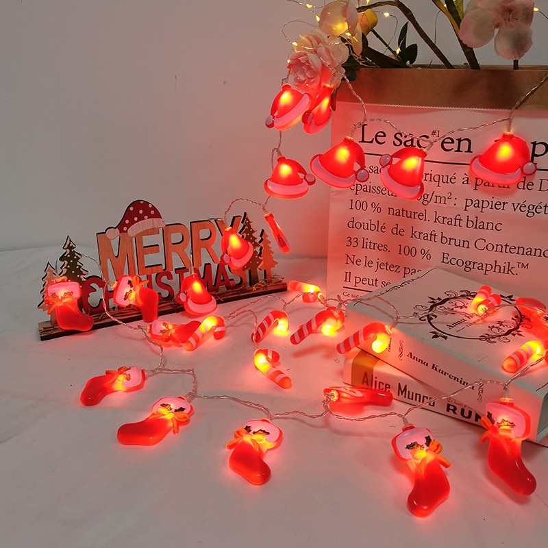 LED string light-Christmas cap