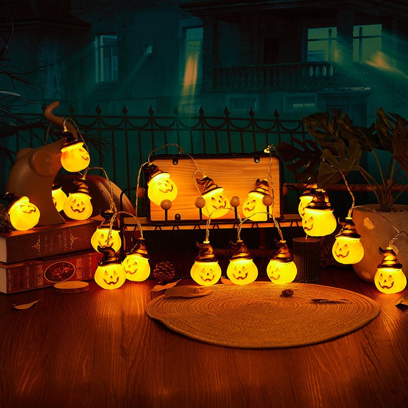 Halloween LED string light-pumpkin