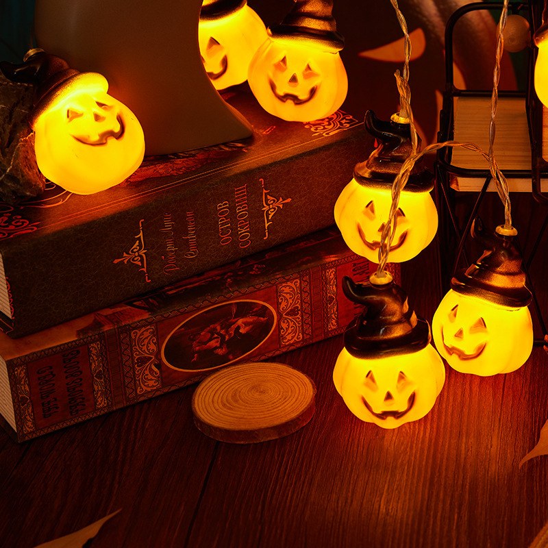 Halloween LED string light-pumpkin