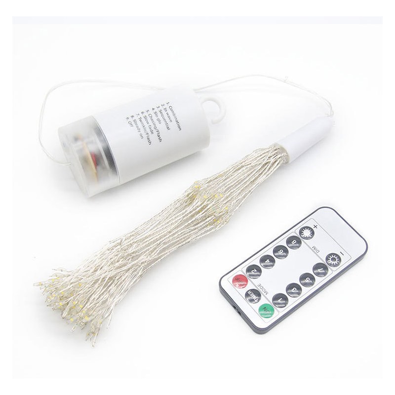 Firework copper wire LED light