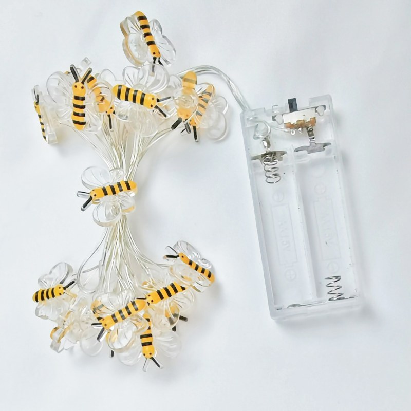 2AA Christmas series copper wire light-BEE