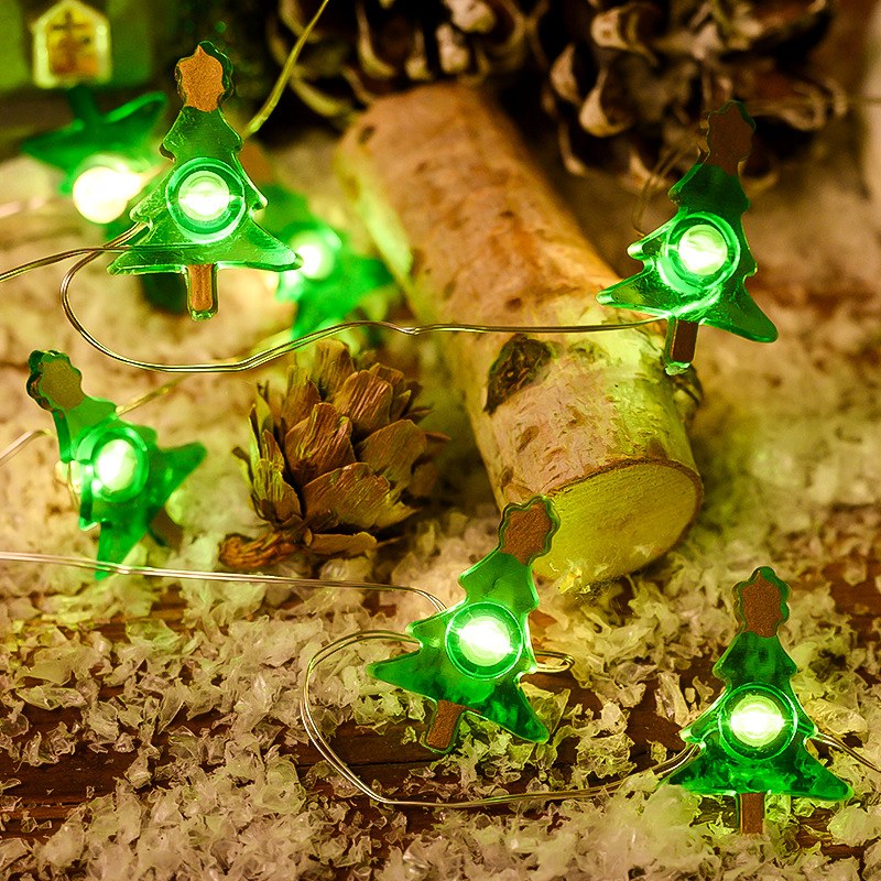 2AA Christmas series copper wire light-christmas tree