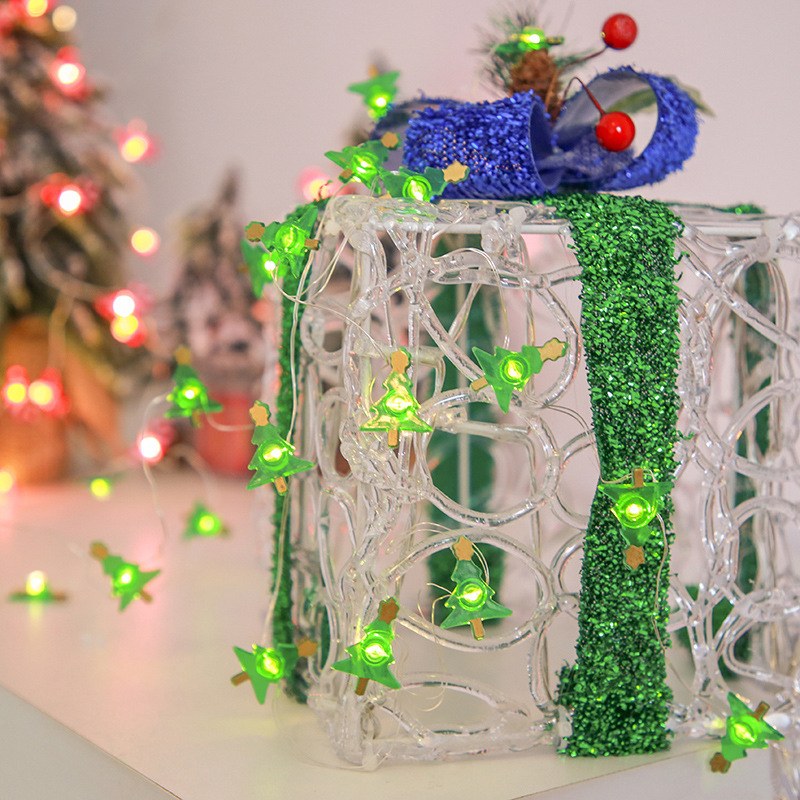 2AA Christmas series copper wire light-christmas tree