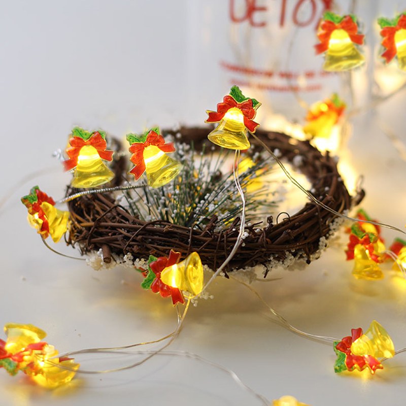 2AA Christmas series copper wire light-bell