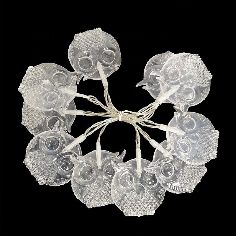 Christmas string lights-plastic owl