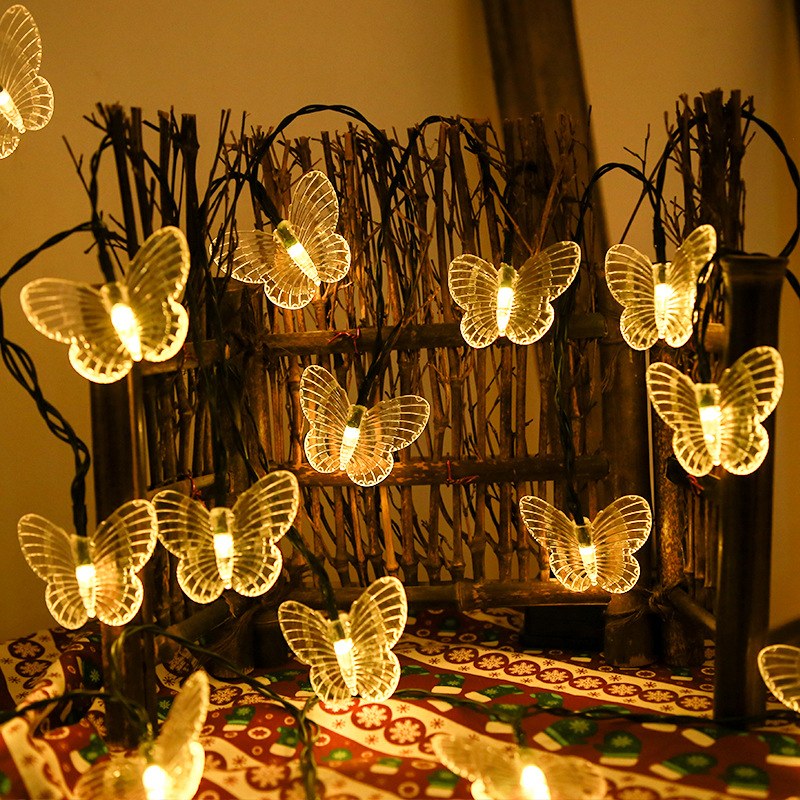 LED string light-Butterfly-Solar