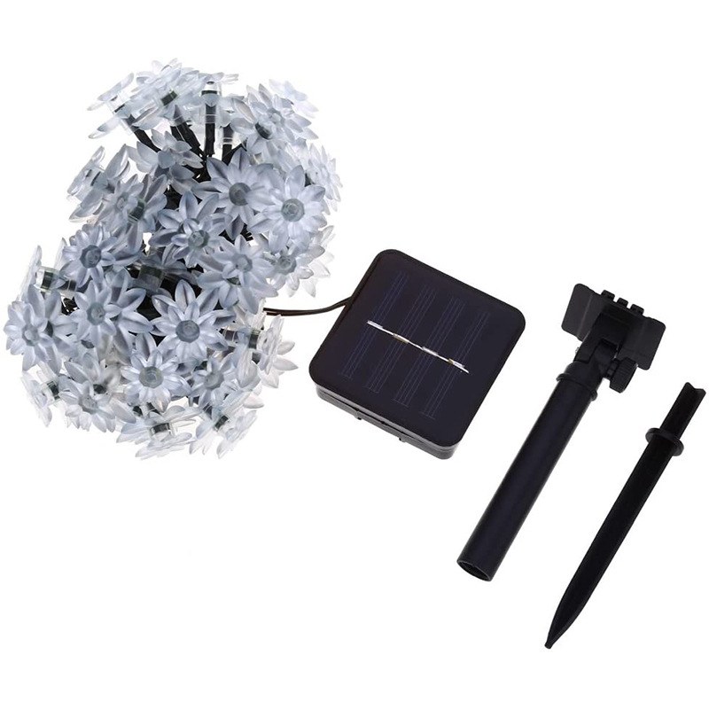 B LED string light-Lotus flower-Solar