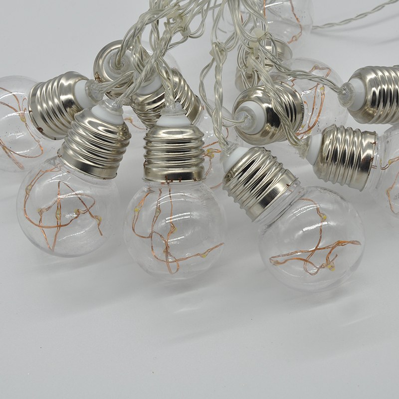 2020 Holiday Christmas Wedding Party Bulb decos String Lights for Home Decoration
