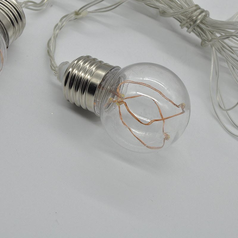 2020 Holiday Christmas Wedding Party Bulb decos String Lights for Home Decoration
