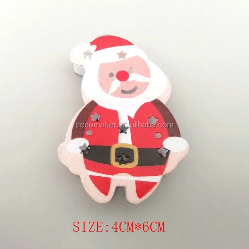 LED string light with santa