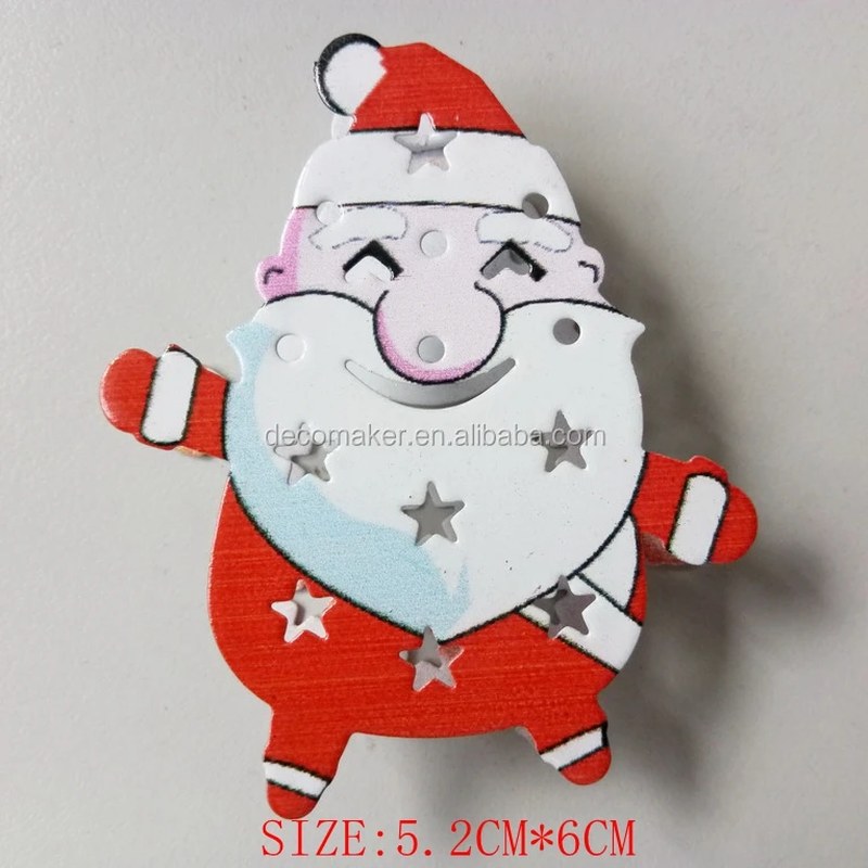 LED string light with santa