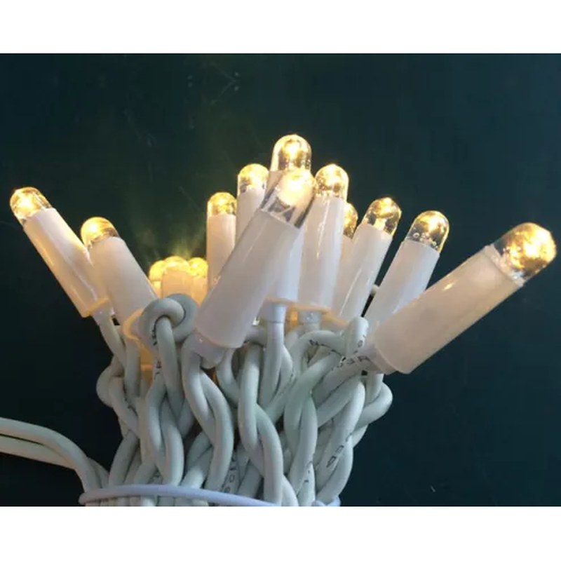 Outdoor Warm White LED Christmas Curtain Lights