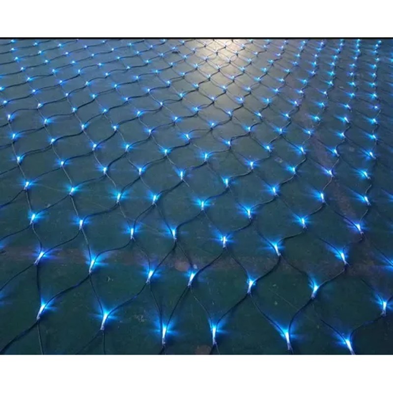 Christmas Decorative Outdoor Blue Net Lights