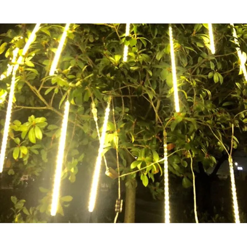 50cm Long Warm White Meteor Shower Rain Lights
