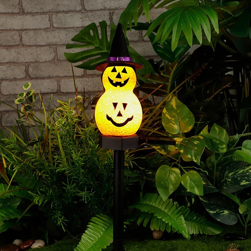Solar Garden Light- pumpkin