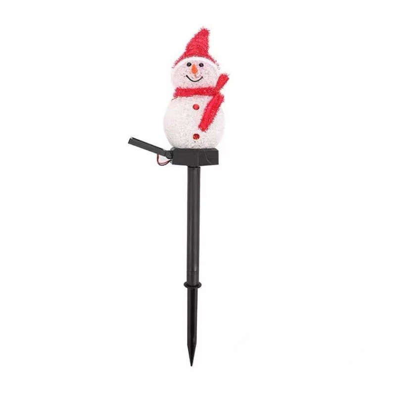 Solar Garden Light- snowman
