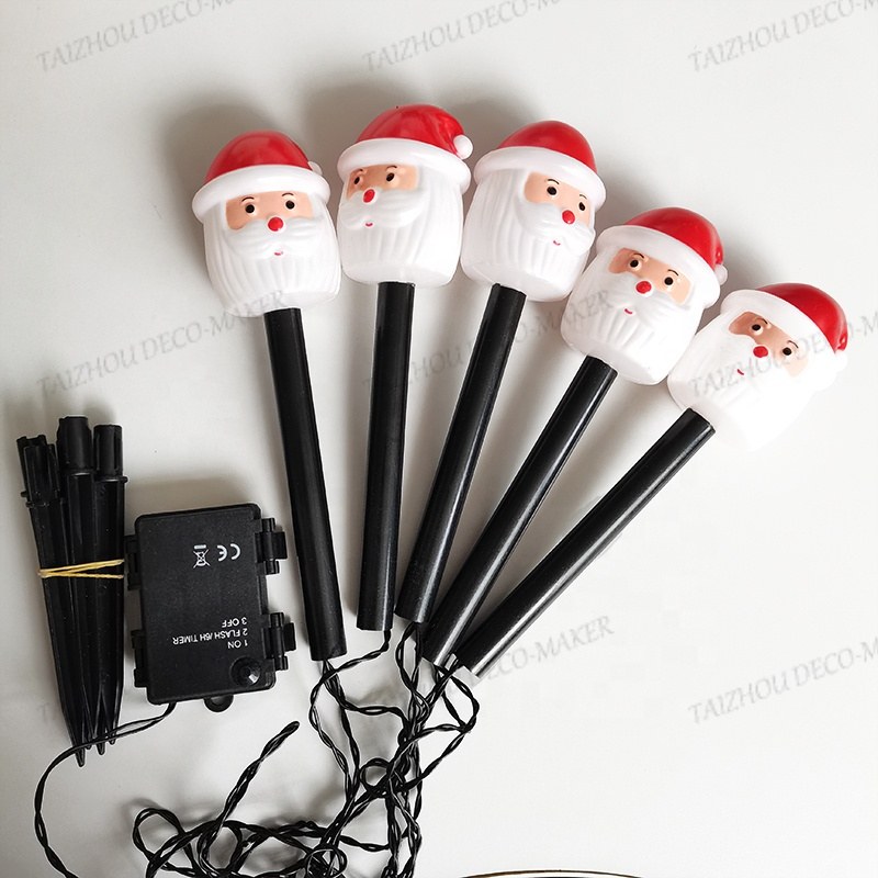 Garden Light-Santa Claus