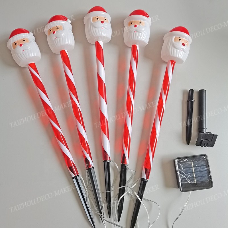 Garden Light-santa claus