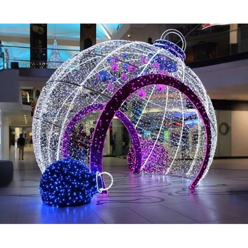 Outdoor Decorative Big LED Light Christmas Balls