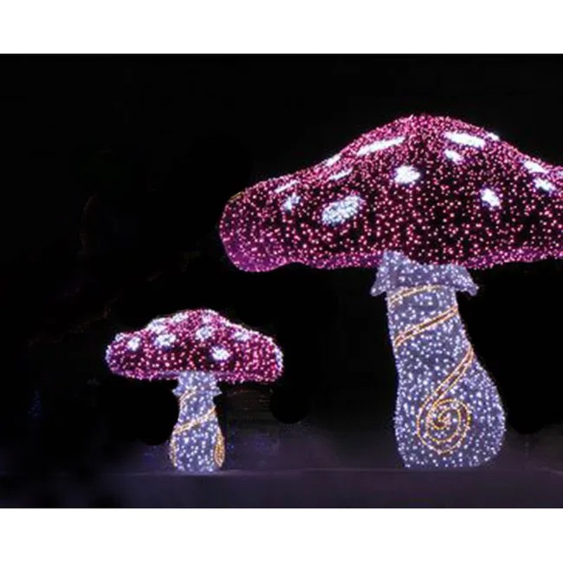 Holiday Outdoor Large LED Light Mushroom for Sale