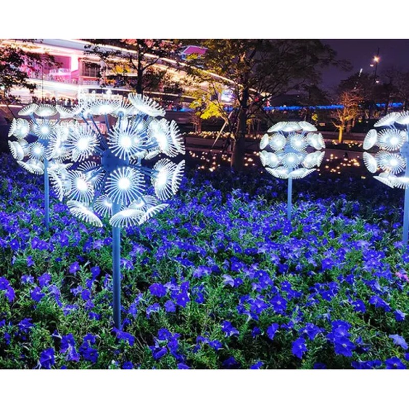 Large Outdoor Decorative LED Dandelion Lights