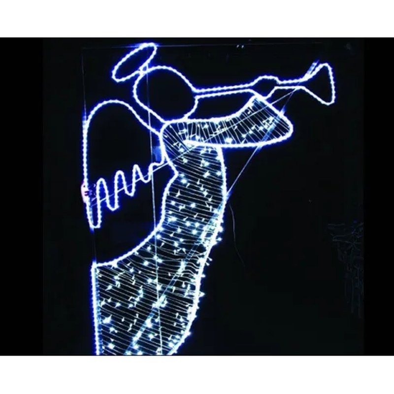 Christmas Outdoor Decorative White Light Angel