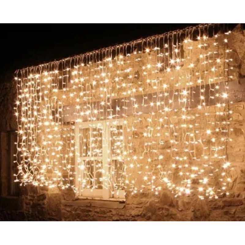 Christmas Curtain Lights for Outdoor Decoration