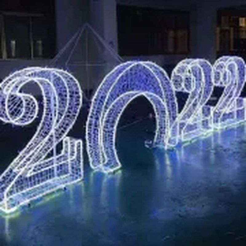 2022 Outdoor Lighted Christmas Decorations