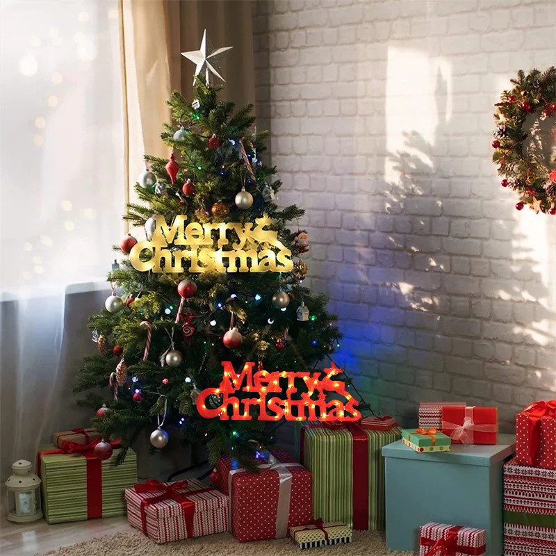 window light-Merry christmas