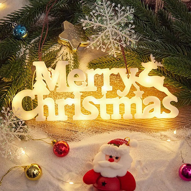 window light-Merry christmas