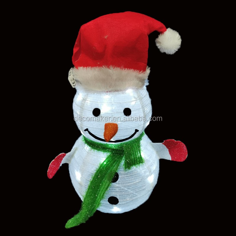 Foldable-Santa-Snowman-Motif