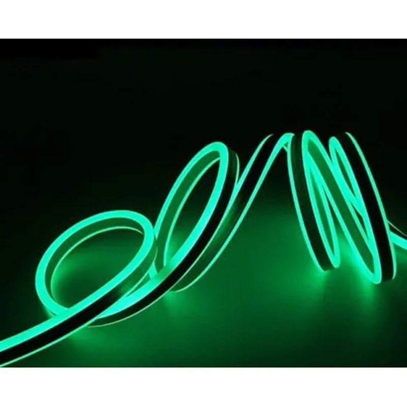 Double Sided Green LED Flexible Strip Lights
