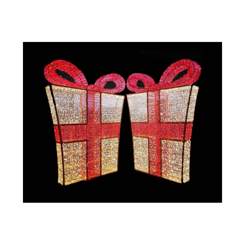 Large Christmas Giftboxes with Lights for Sale