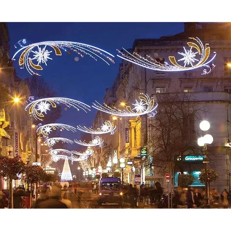 Christmas City Lights for Outdoor Street Decoration