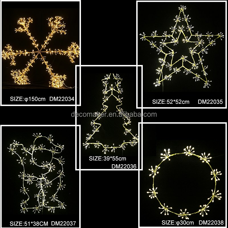 LED Firework branch Lights
