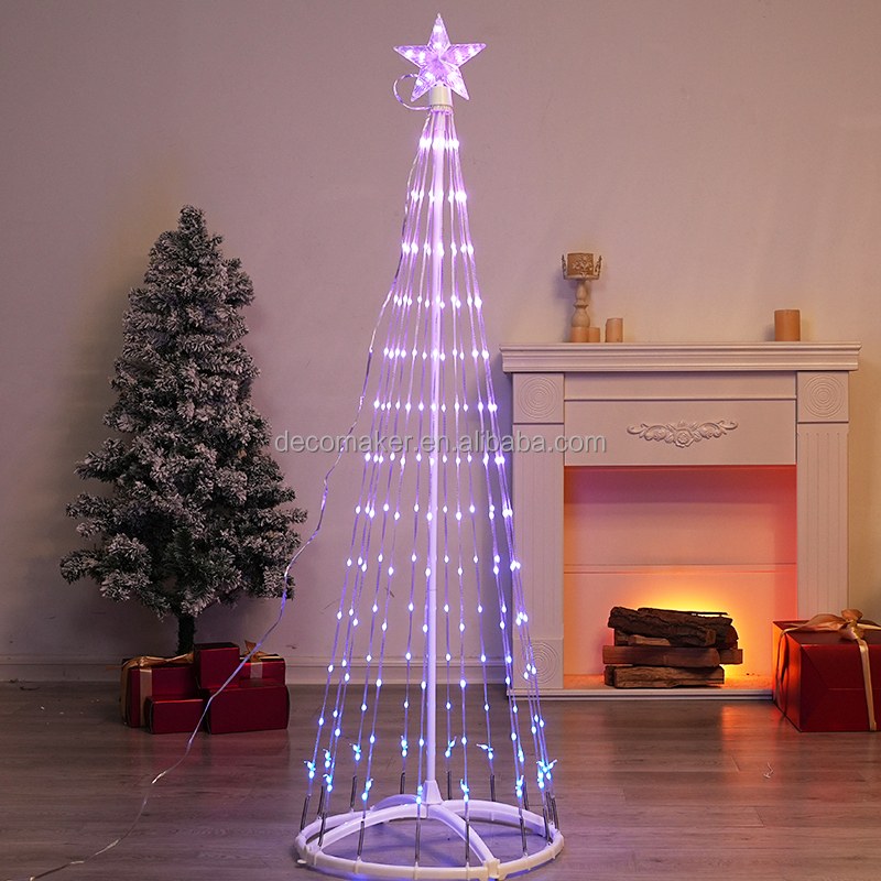 Cone pixel tree light with Remote control- USB,1.2m/1.5m/1.8m height