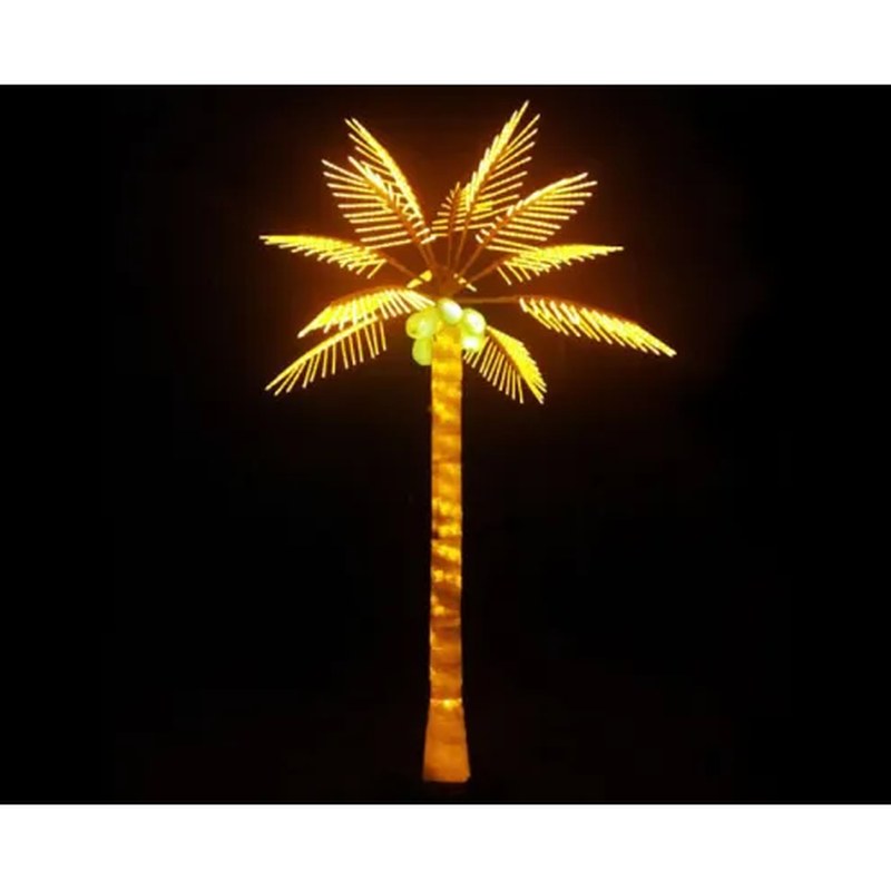 Large LED Coconut Palm Tree Christmas Tree